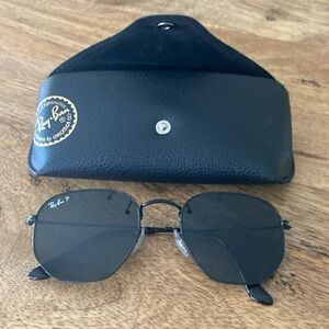 EUC Polarized Hexagonal Raybans.